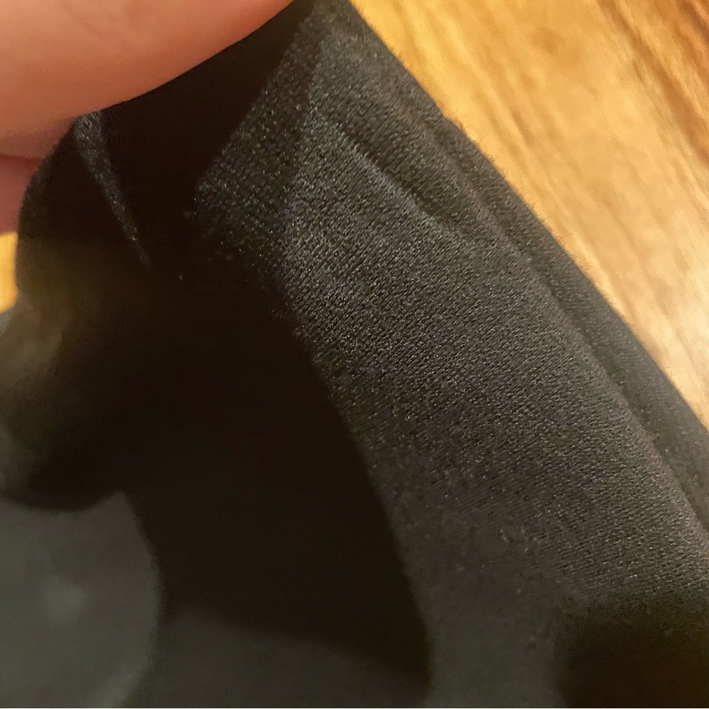 2for$30 90s Sugar Basic Black Stretchy A-Line Mid… - image 4